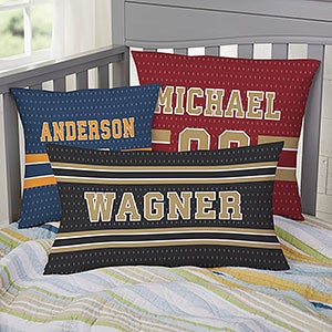 Sports Jersey Personalized Throw Pillows - 29661