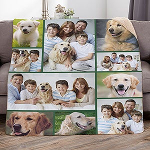 Photo Gallery For Pet Personalized 60x80 Sherpa Blanket
