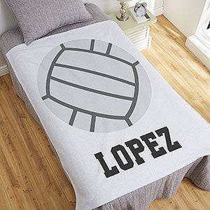 Volleyball Personalized 50x60 Sweatshirt Blanket
