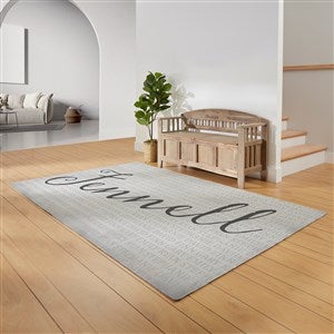 Together Forever Personalized Area Rug - 5x8
