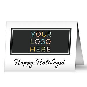 Your Company Logo Holiday Card - Set of 15