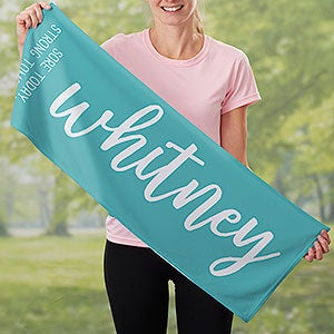 Personalized Cooling Towel
