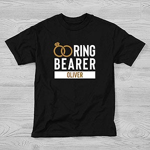 Ring Bearer Security Personalized Hanes Youth T-Shirt