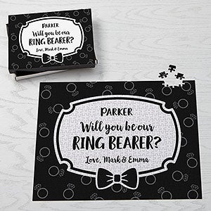 Will You Be Our Ring Bearer Personalized Puzzle 500 Pieces