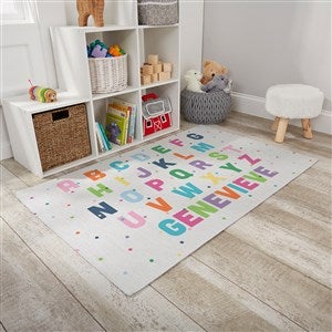 ABCs Personalized 30x48 Playroom Area Rug