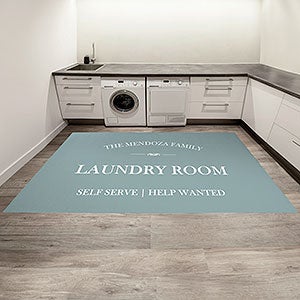 Laundry Co. Personalized 60x96 Area Rug