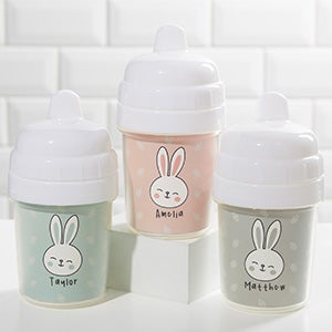 Bunny Treats Personalized Baby 5oz Sippy Cup