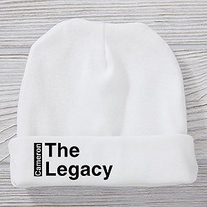 The Legend Continues Personalized Baby Hat