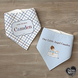 Precious Moments Christening Bandana Bibs