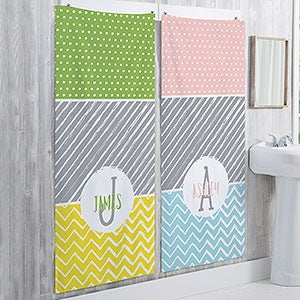 Yours Truly Personalized 35x72 Bath Towel