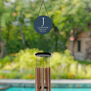 Family Laurel Personalized Wind Chimes
