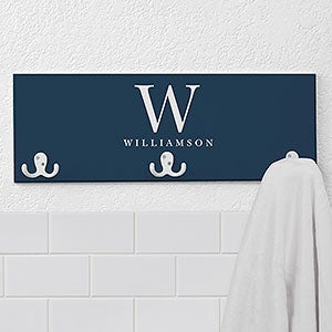 Moody Chic Personalized Towel Hook