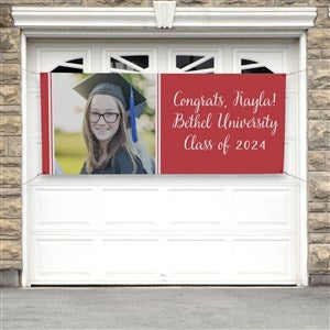 Write Your Own Personalized Photo Party Banner 30x72