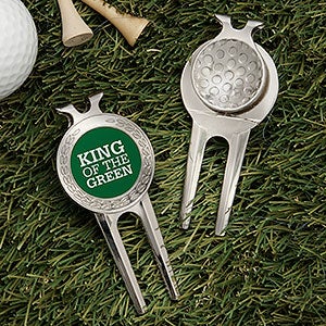 Kiss My Putt Personalized Divot Tool, Ball Marker & Clip