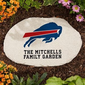 NFL Buffalo Bills Personalized Round Garden Stone