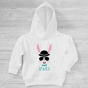 Build Your Own Boy Bunny Personalized Easter Toddler Hooded Sweatshirt