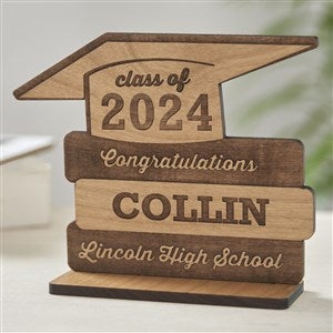 Graduation Personalized Natural Wood Keepsake
