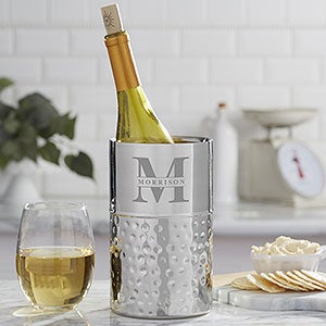 Lavish Last Name Personalized Wine Chiller - #31485