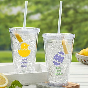 Choose Your Icon Personalized Easter Insulated Tumbler for Kids