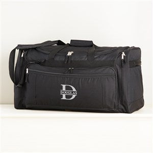 Monogrammed Gym Duffel