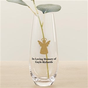 Choose Your Icon Personalized Memorial Printed Bud Vase