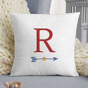 Star Struck Baby Boy Personalized 14x14 Throw Pillow