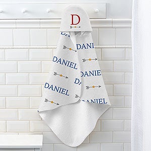 Star Struck Baby Personalized Baby Boy Hooded Towels