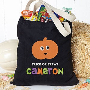 Halloween Character Personalized Halloween Treat Bag