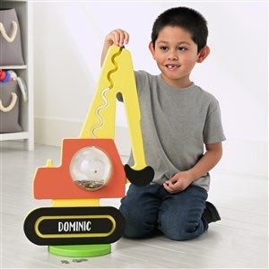 Excavator Personalized 23 Piggy Bank