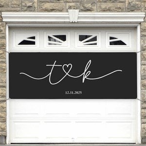 Drawn Together By Love Personalized Party Banner - 45x108