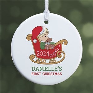 Precious Moments 1st Year Ornament - 1 Sided Glossy