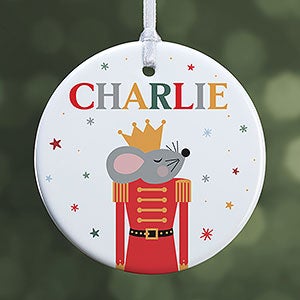 Nutcracker Character Personalized Ornament - 1 Sided Glossy