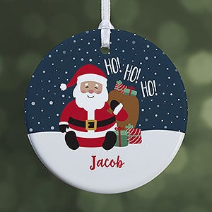 We've Been Good Santa Personalized Ornament - 1 Sided Glossy