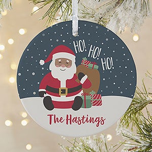 We've Been Good Santa Personalized Ornament - 1 Sided Matte