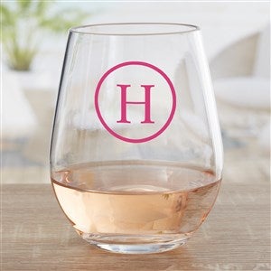 Classic Celebrations Personalized Unbreakable Tritan Stemless Wine Glass