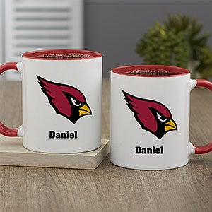 NFL Arizona Cardinals Personalized Coffee Mug 11oz. - Red