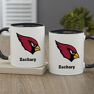 NFL Arizona Cardinals Personalized Coffee Mug 11oz. - Black