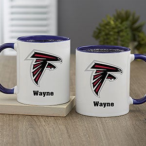 NFL Atlanta Falcons Personalized Coffee Mug 11oz. - Blue