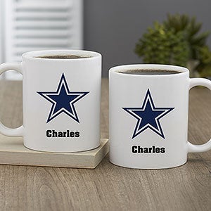 NFL Dallas Cowboys Personalized Coffee Mug 11oz White