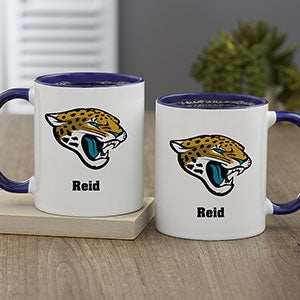 NFL Jacksonville Jaguars Personalized Coffee Mug 11oz - Blue