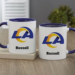 NFL Los Angeles Rams Personalized Coffee Mug 11oz Blue
