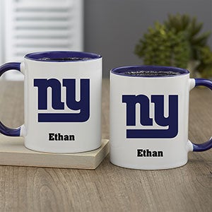 NFL New York Giants Personalized Coffee Mug 11oz Blue