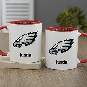 NFL Philadelphia Eagles Personalized Coffee Mug 11oz Red