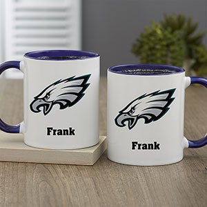 NFL Philadelphia Eagles Personalized Coffee Mug 11oz Blue