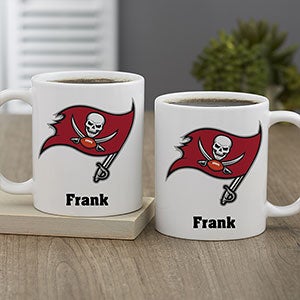 NFL Tampa Bay Buccaneers Personalized Coffee Mug 11oz White