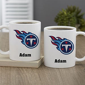 NFL Tennessee Titans Personalized Coffee Mug 11oz. - White