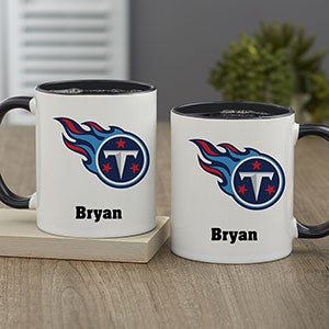 NFL Tennessee Titans Personalized Coffee Mug 11oz. - Black