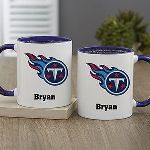 NFL Tennessee Titans Personalized Coffee Mug 11oz. - Blue