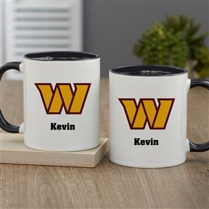 NFL Washington Football Team Personalized Coffee Mug 11oz Black