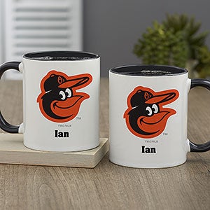 MLB Baltimore Orioles Personalized Coffee Mug 11oz. - Black